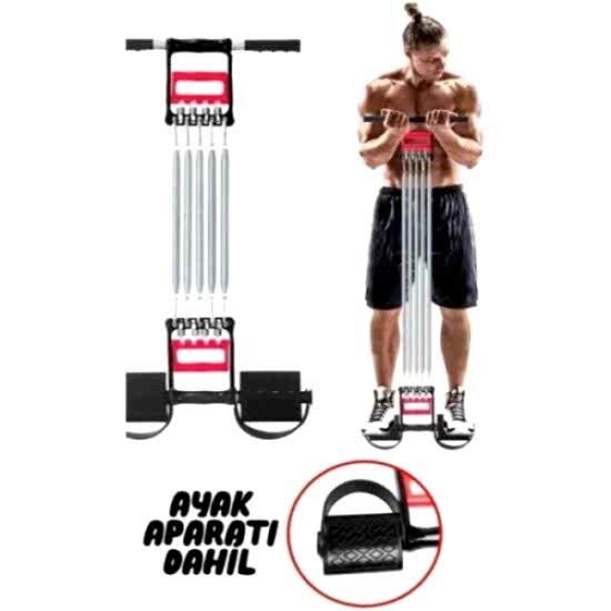 3’ü 1 Arada El Ayak Göğüs Fitness Yayı