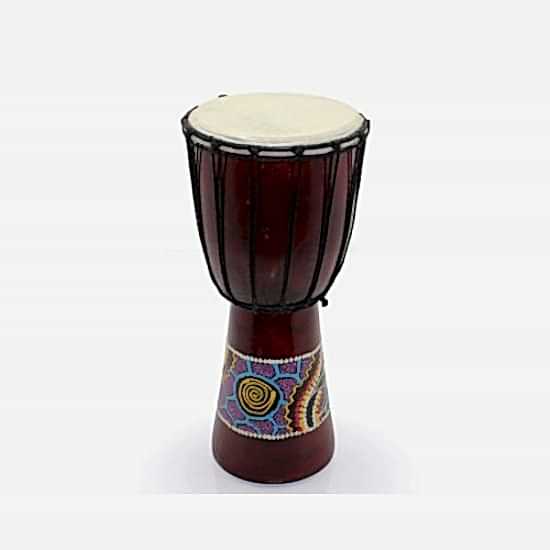 Batikli Ahşap Darbuka 30 Cm
