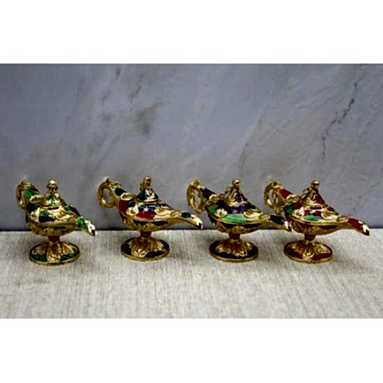 Mineli Metal Alaaddin Lambası Model 1