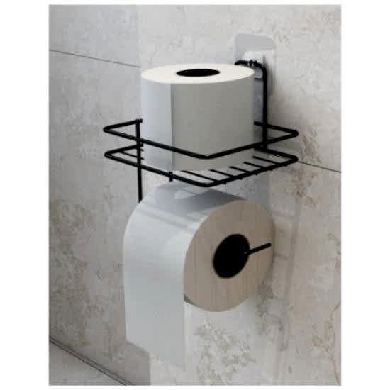 Pratik Yapışkanlı Metal Tuvalet Kağıdı Tutucu