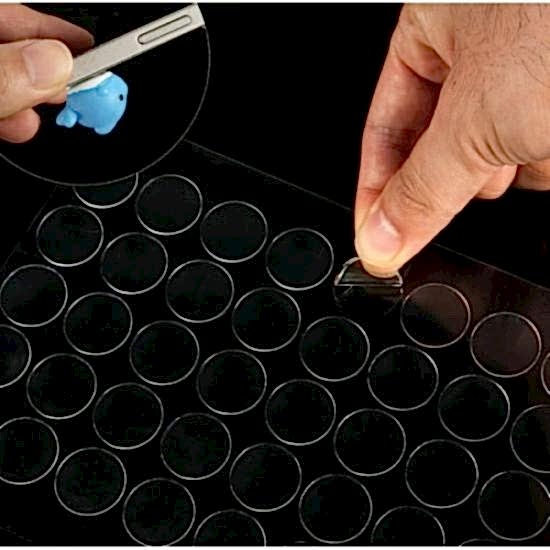 Çift Taraflı Yuvarlak Montaj Macunu 42 Adet