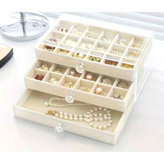 Üç Katlı Takı Organizeri