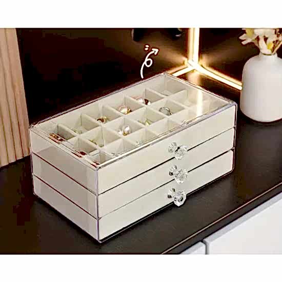 Üç Katlı Takı Organizeri