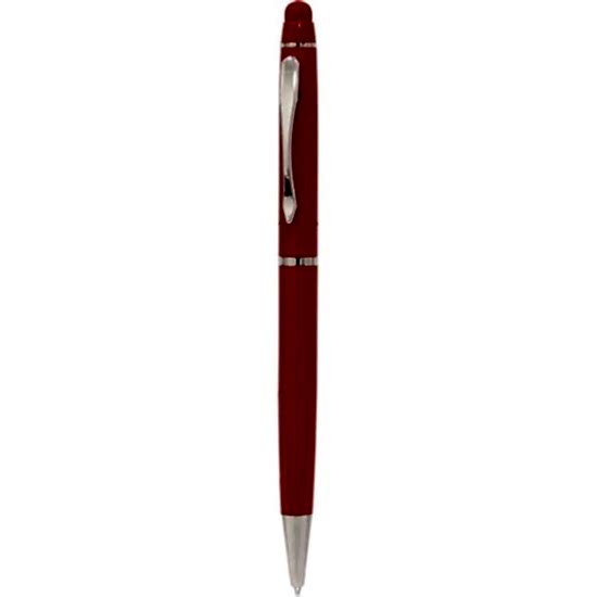 Kırmızı Touchpen Metal Kalem