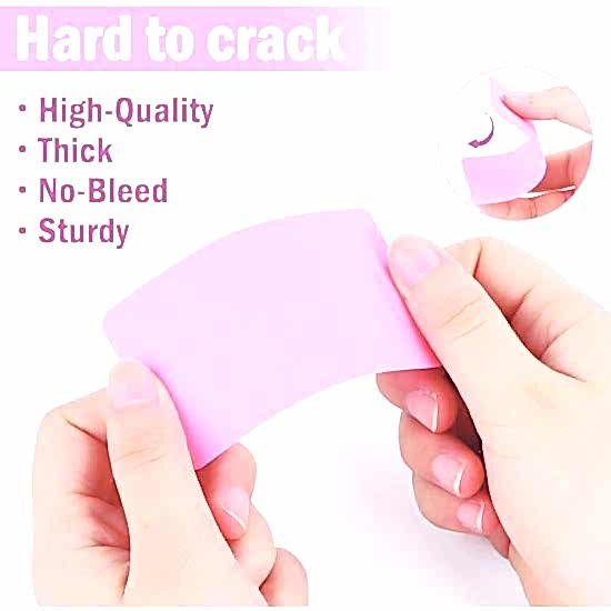 Boş Kelime Kartları 5x8 cm - 50 Adet Oval Kenarlı | Tabu & Not Kartları - Mavi