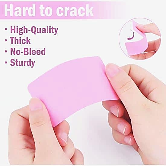 Boş Kelime Kartları 5x8 cm - 50 Adet Oval Kenarlı | Tabu & Not Kartları - Sarı