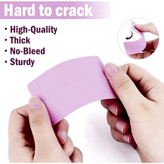 Boş Kelime Kartları 5x8 cm - 50 Adet Oval Kenarlı | Tabu & Not Kartları - Kraft