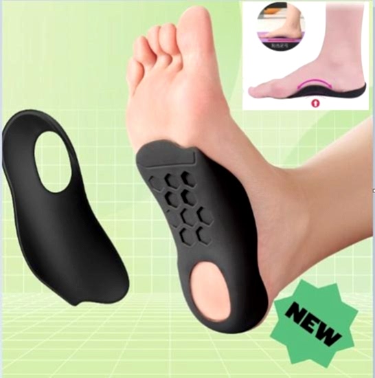 Esnek Düz Taban Düzeltici Topuk Yastığı