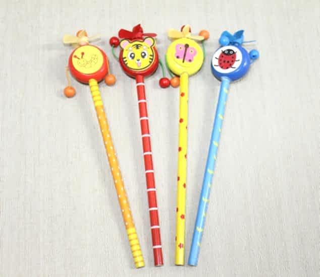 Ahşap Figürlü Kurşun Kalem