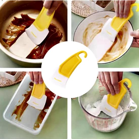 Silikon Uçlu Bulaşık Temizleme Kazıyıcı Spatula