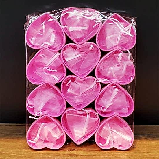 Pembe Kalpli Tül Kese