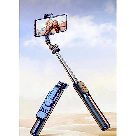 Kablosuz Uzaktan Kumandalı Tripod Selfie Çubuğu