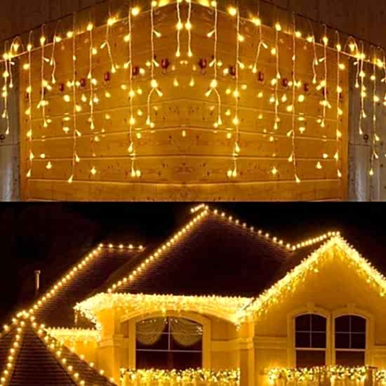 4 Metre 16 Saçak Led