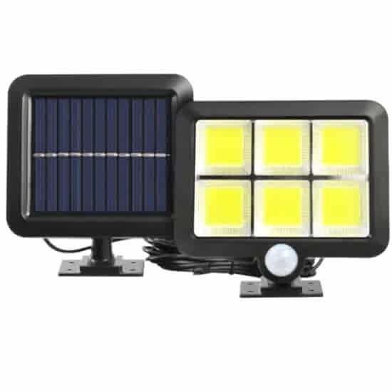 Güneş Enerjisi Panelli 6 LED Bahçe Aydınlatma