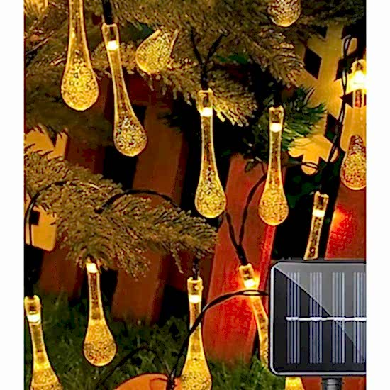 Damla Tasarımlı Solar Dış Mekan Aydınlatma