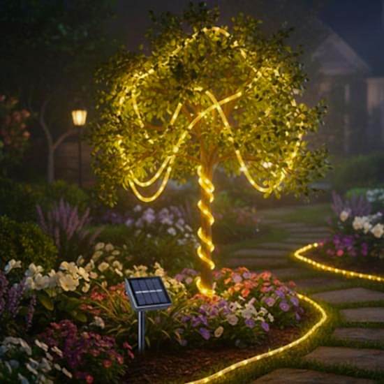 Güneş Enerjili 12 Metre Bahçe Aydınlatma