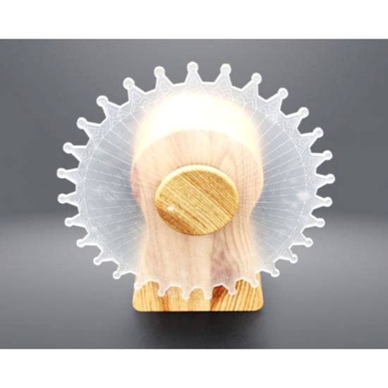 Dekoratif Işıklı Yel Değirmeni