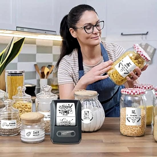 Kablosuz Portatif Etiket Yazıcısı