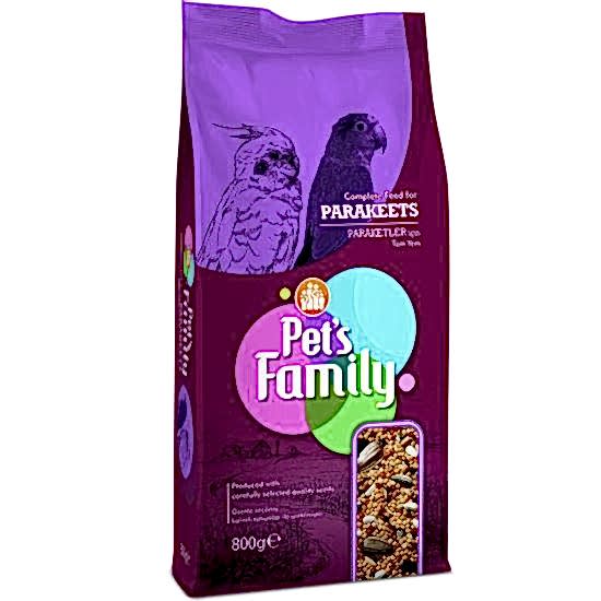 Pets Famıly Paraket Yemi 800g