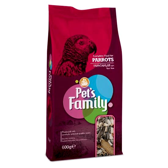Pets Famıly Papağan Yemi 600g
