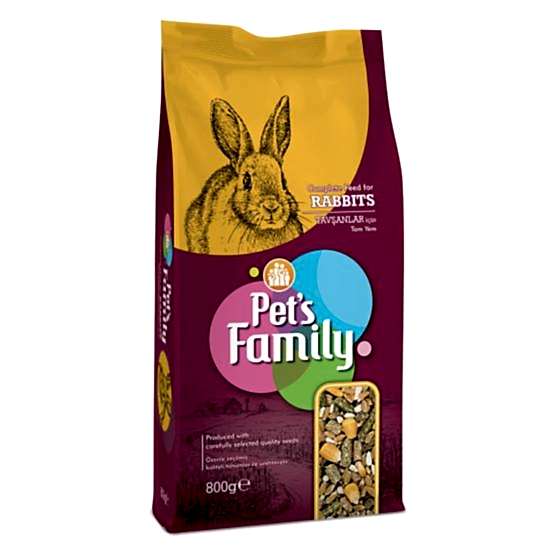 Pets Famıly Tavşan Yemi 800g