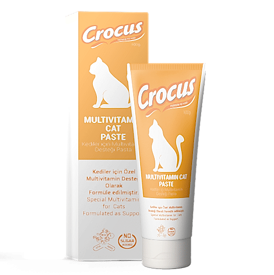 Crocus Kedi Multivitamin Macun 100 Gram