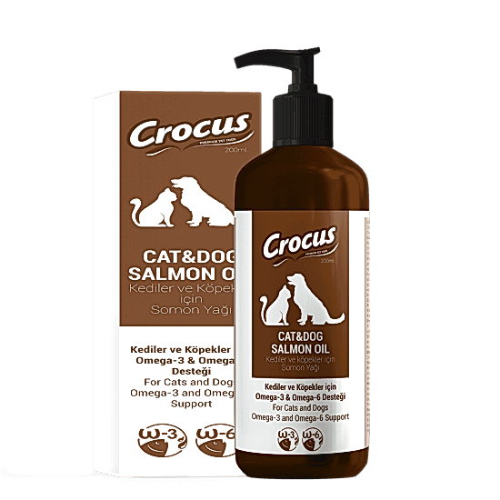 Crocus Kedi Köpek Somon Yağı 200 Ml