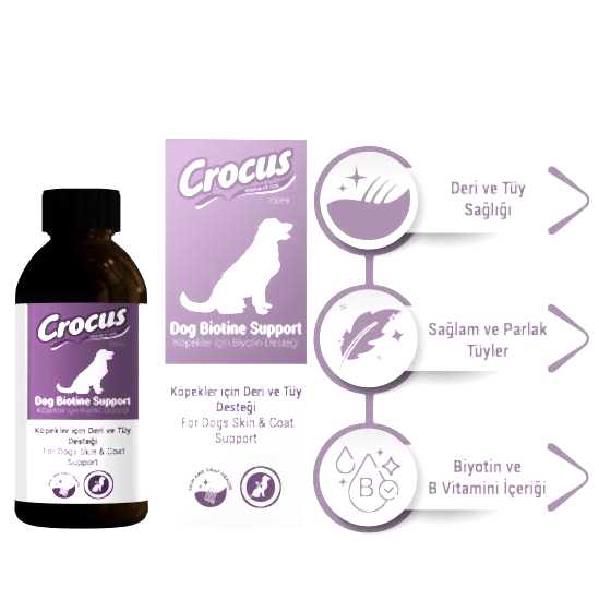 Crocus Köpek Tüy Sağlığı Damlası 100 Ml