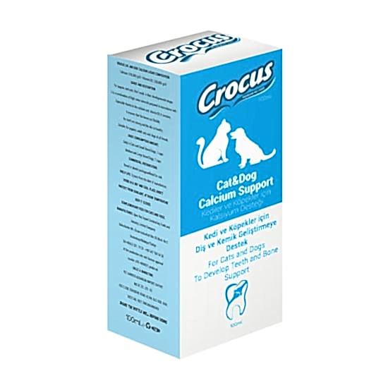 Crocus Kedi&köpek Kalsiyum Destek 100ml
