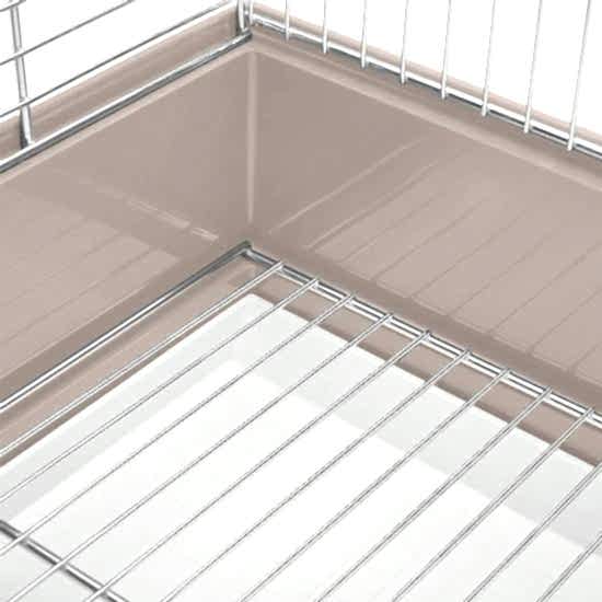 Imac Irene 2 Kuş Kafesi Bej 45x27x43cm