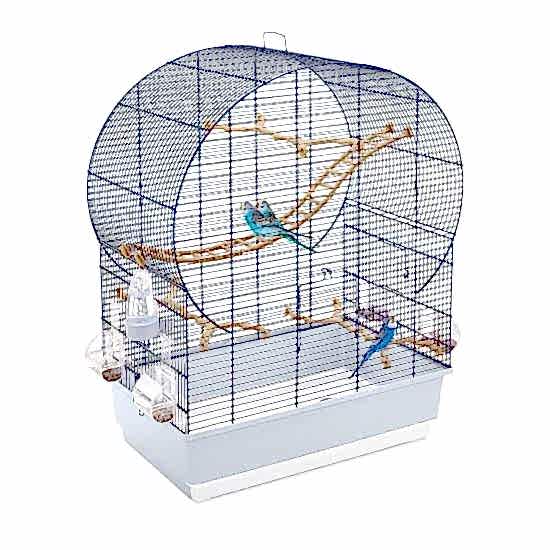 Imac Andorra Bombeli Kuş Kafesi Morcivert 61x38x76cm