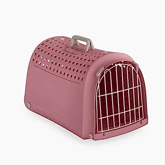 Imac Lınus Cabrıo Üstü Açılır Evcil Hayvan Taşıma Çantası Pembe 52,5x32x34,5cm