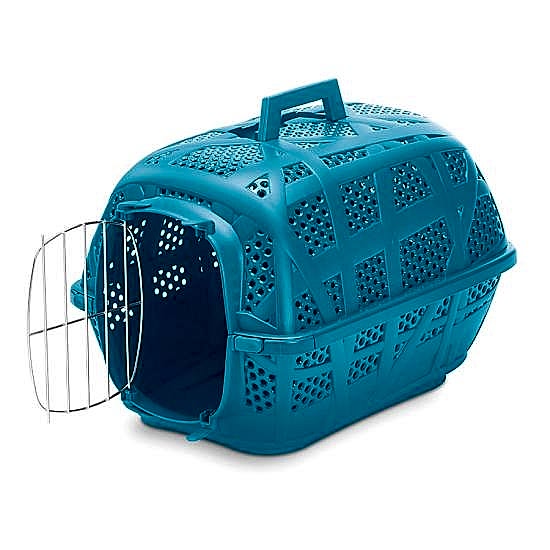 Imac Carry Sport Metal Kapılı Evcil Hayvan Taşıma Çantası Mavi 48,5x34x32cm