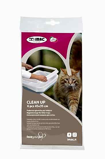 Imac Clean Up 6x10 Pcs Kedi Tuvaleti Torbası