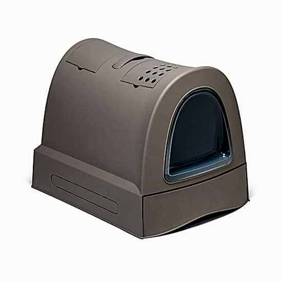 Imac Zuma Torbalı Kapalı Kedi Tuvaleti Bej 56x40x42,5cm