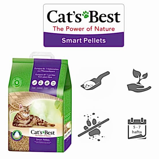 Cats Best Smart Pellet Kedi Kumu 10lt (5 Kg)