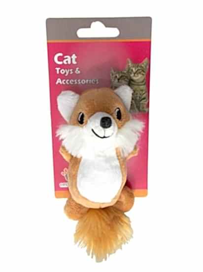 Eastland Peluş Hışırtıkedı Oyuncağı Tilki 9,5x5 Cm