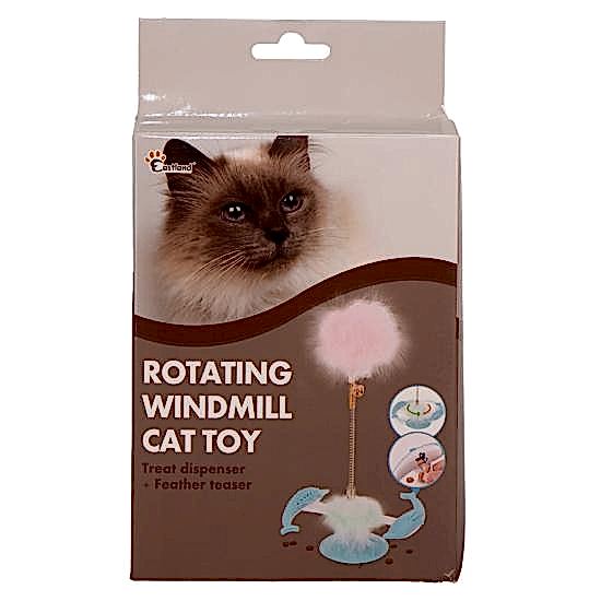 Eastland İnteraktif Dönen Kedi Oyuncağı Yunus 24x1