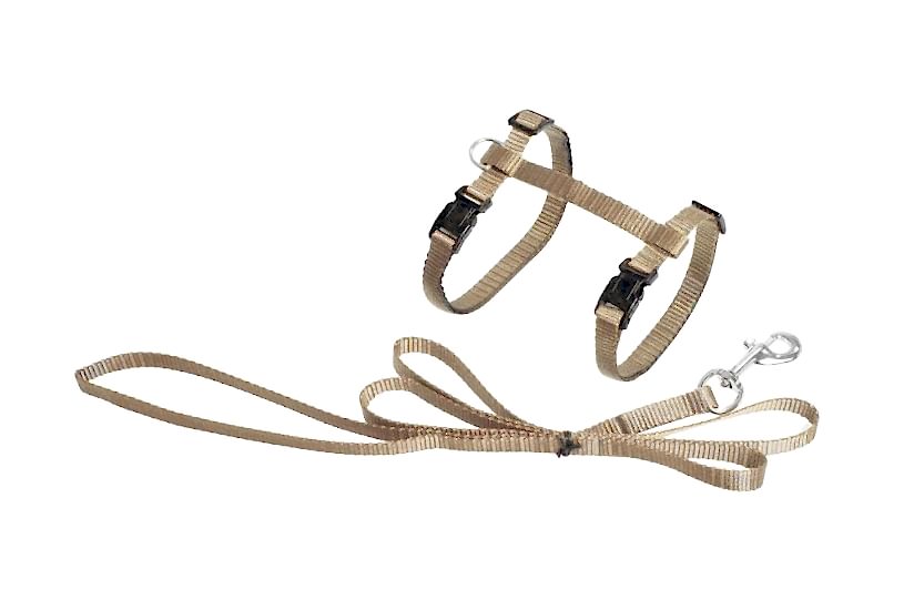 Karlıe Kedi Göğüs Tasması Bej 110