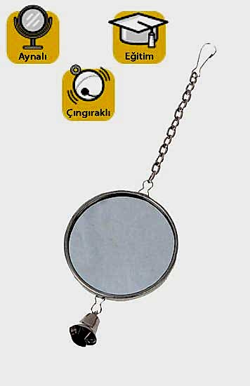 Karlıe Aynalı Kuş Oyuncağı Çap 5 Cm