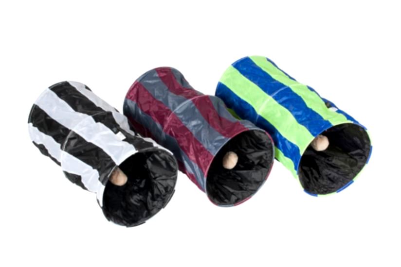 Karlıe Kedi Tüneli 50x25cm Karışık Renkli