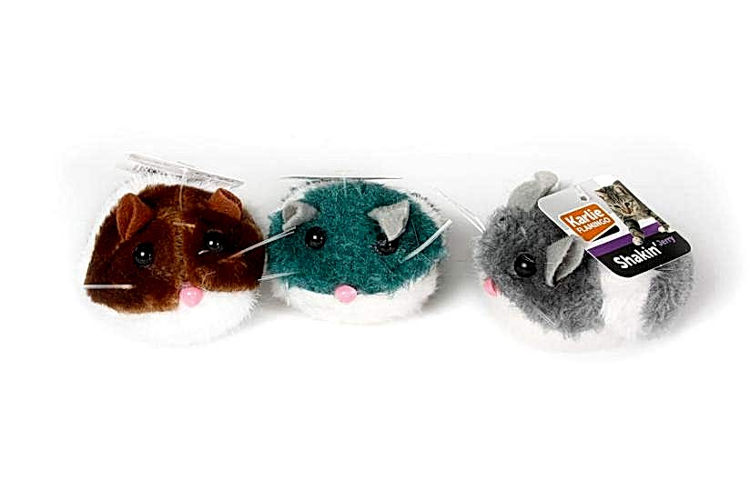 Karlıe Titreyen Peluş Fare 7cm 12 Li