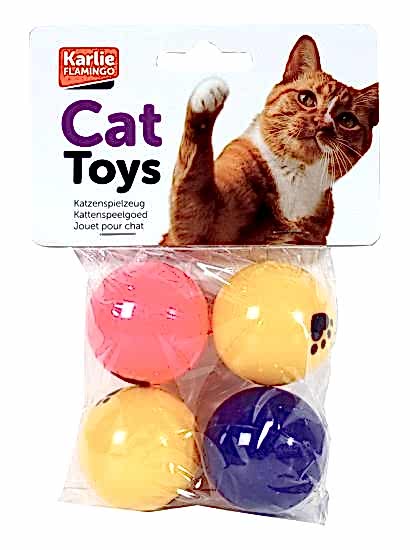 Karlıe Pinpon Topu Oyn. 4lü 4cm