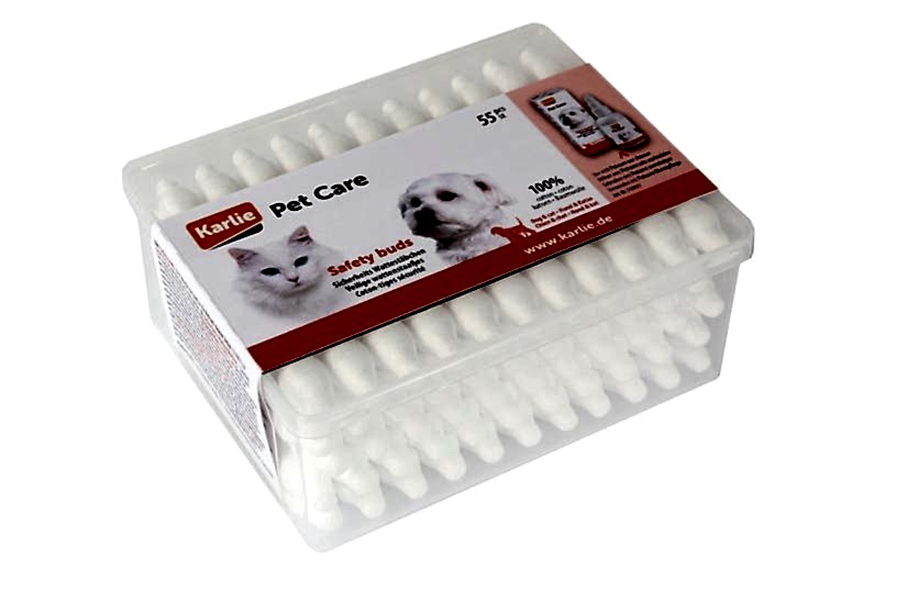 Karlıe Kedi - Köpek Kulak Temizleme Çöpü 55li