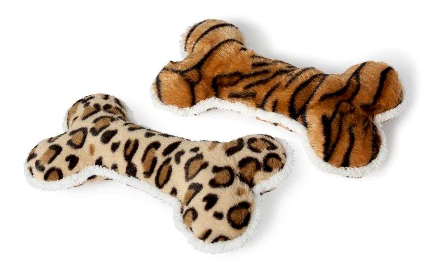 Karlie Peluş Kemik Kaplan Desenli 30 Cm