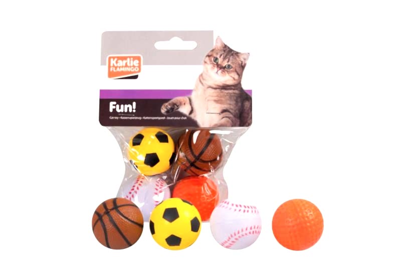 Karlıe Sünger Top Oyuncak 4cm 4lü