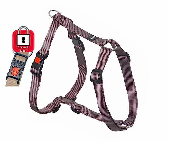 Karlıe Kilitli Göğüs Tasma Xs 25-40cm Gri