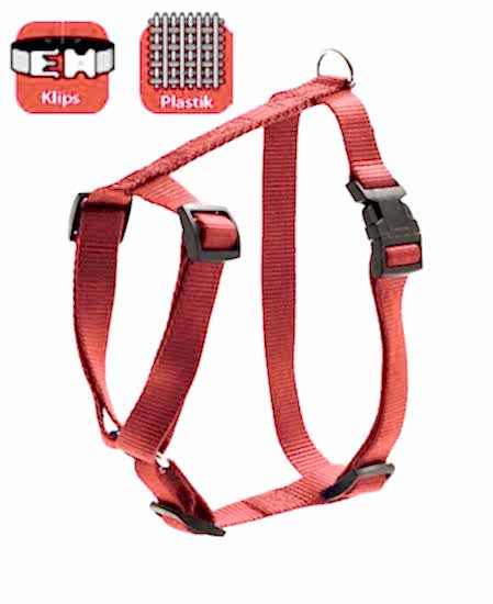 Karlıe Basıc Göğüs Tasma Xs 25-40 Cm Kırmızı