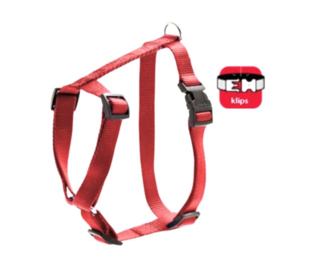 Karlıe Basıc Göğüs Tasması M 45-70cm Kırmızı