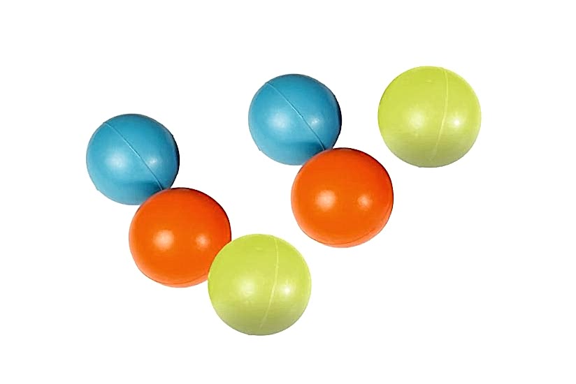 Karlıe Köpekler İçin Top Çok Renkli